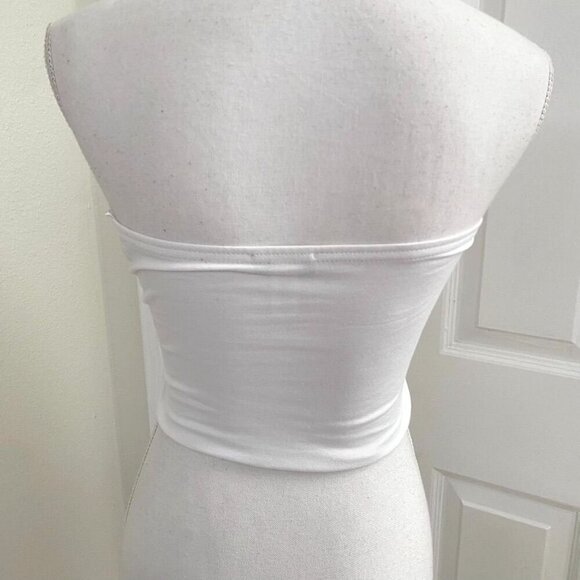 UCLA Bruins Tube Top School Spirit Wear Rally Football Size Medium White B1 - Picture 3 of 6